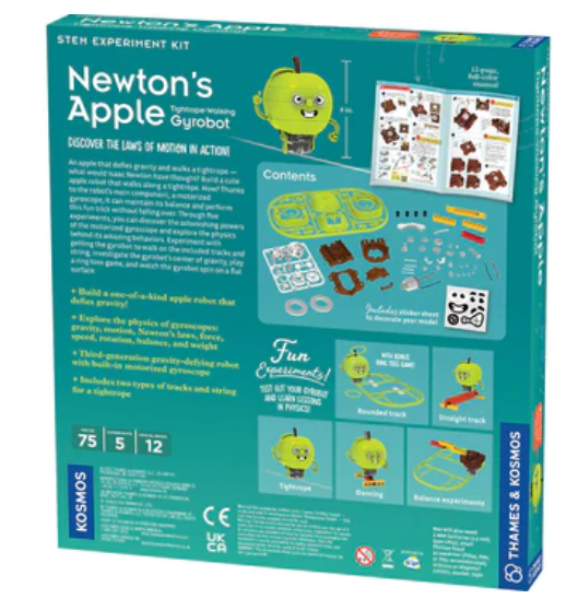 Newtons Apple Tightrope-Walking Gyrobot