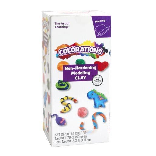 Non Hardening Clay Set of 30