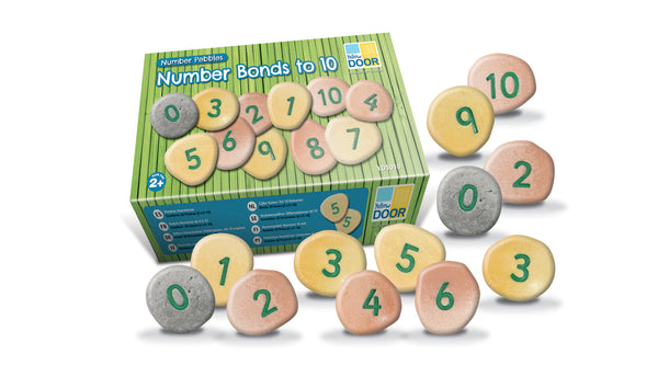 Numbers Pebble Set