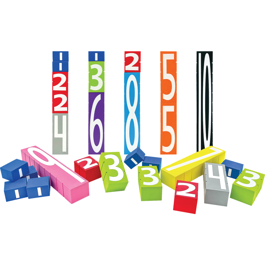 Number Stax Stacking Foam Number Blocks