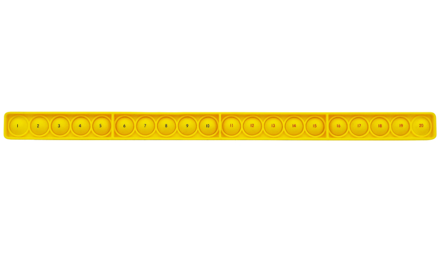 Number Track Bubble Board