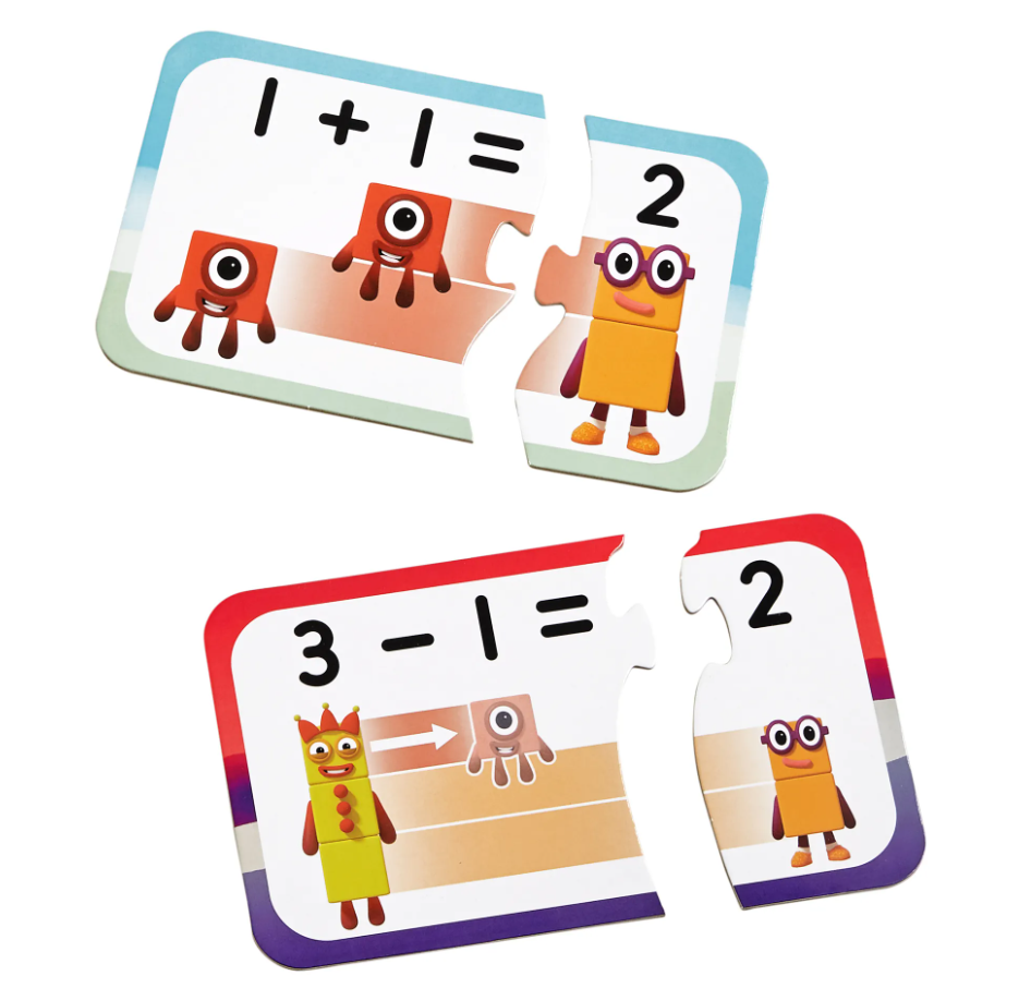 Numberblocks Adding and Subtracting Puzzle Set