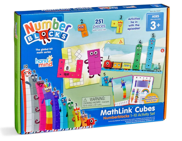 Numberblocks MathLink Cubes 1-10