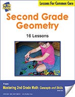 Second Grade Geometry Lesson for Common Core (eLesson eBook)