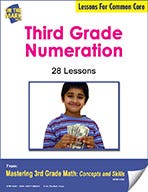 Third Grade Numeration Lessons for Common Core (eLesson eBoo
