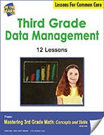 Third Grade Data Management Lessons for Common Core (eLesson