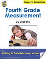 Fourth Grade Measurement Lessons for Common Core (eLesson eB