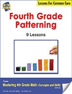 Fourth Grade Patterning Lesson for Common Core (eLesson eBoo