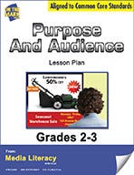 Purpose and Audience Lesson Plan (eBook) Ebook
