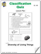 Classification Quiz Lesson Plan Ebook