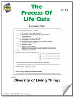 The Process of Life Quiz Lesson Plan Ebook
