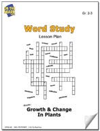 Plant Word Study Lesson Plan Ebook