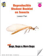 Reproducible Student Booklet on Insects Lesson Plan Ebook
