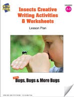 Insects Creative Writing Activities and Worksheets Lesson Pl