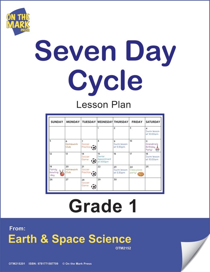 Seven Day Cycle Gr. 1 (e-lesson plan) Ebook