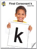 Final Consonant k Lesson Five Ebook