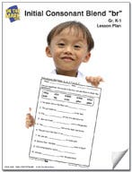 br Initial Consonant Blend Lesson Plan K-1 Ebook
