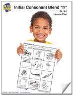 fr Initial Consonant Blend Lesson Plan K-1 Ebook