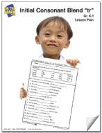 tr Initial Consonant Blend Lesson Plan K-1 Ebook