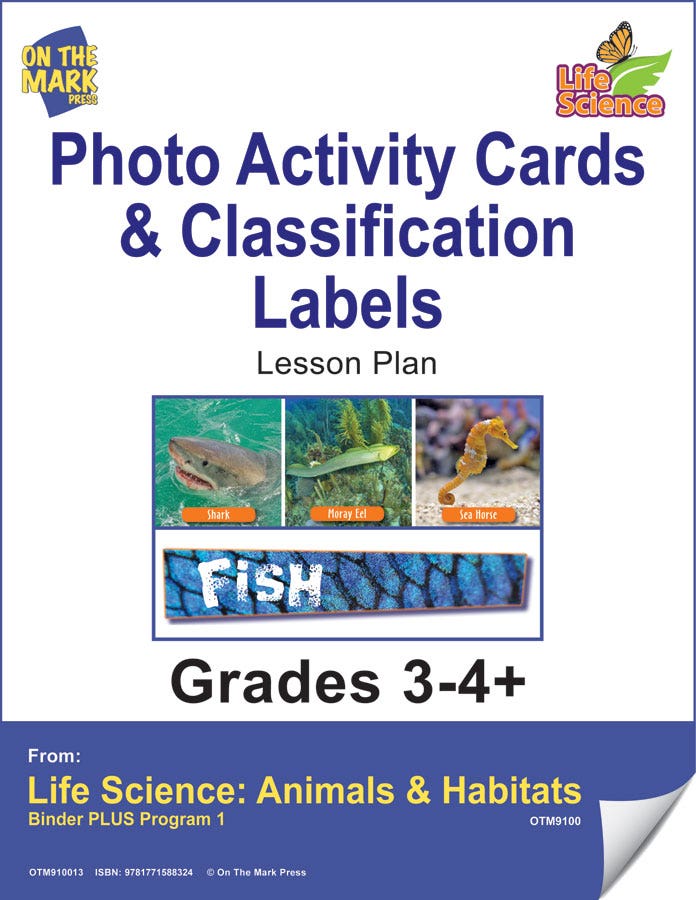 Life Science Animals & Habitats - Life Cycle Photo Cards &