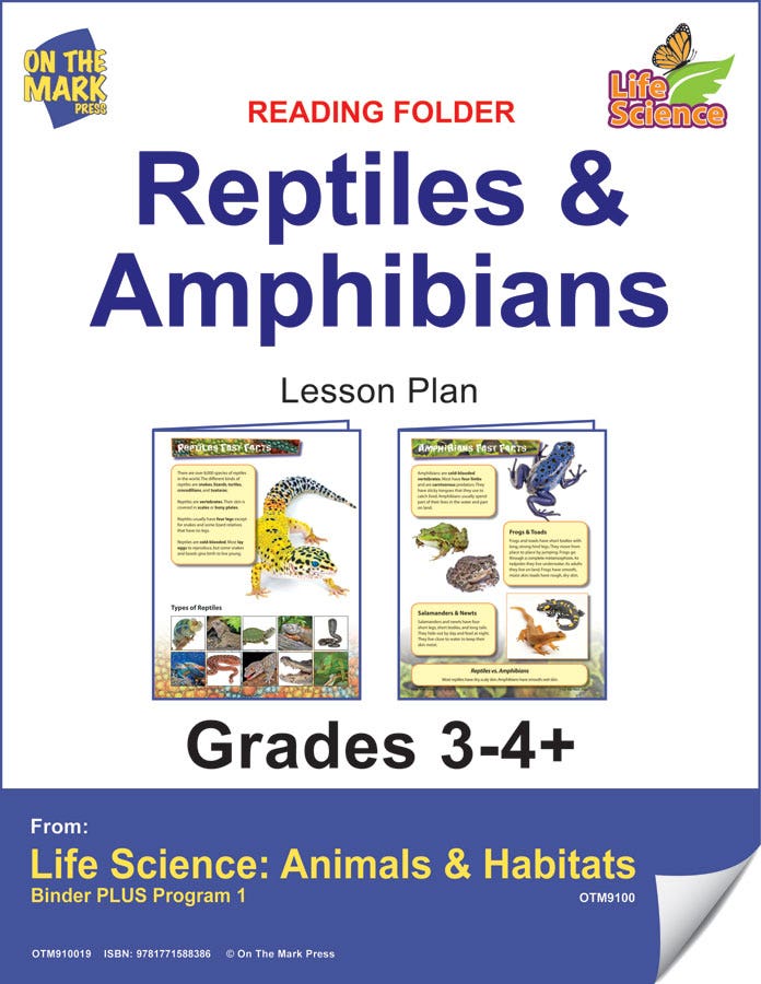 Life Science Animals & Habitats - 20 Biome Mini-Posters