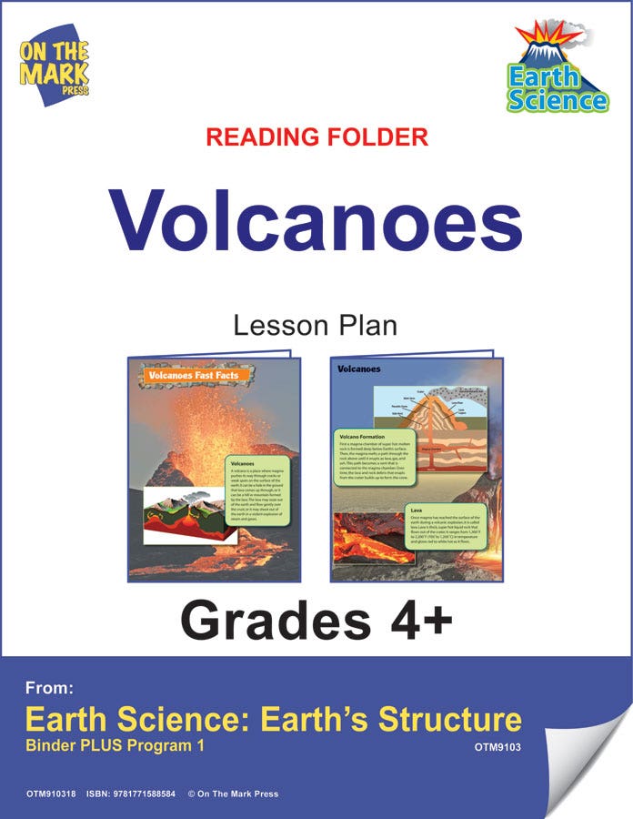 Earth Science - Reading Folder - Volcanoes Ebook