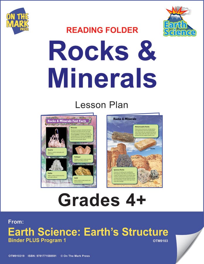 Earth Science - Reading Folder - Rock & Minerals Ebook