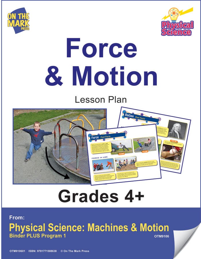 Physical Science - Force & Motion e-lesson plan Ebook