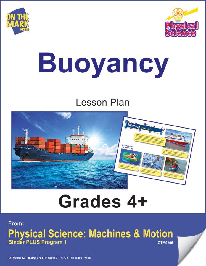 Physical Science - Buoyancy e-lesson plan Ebook