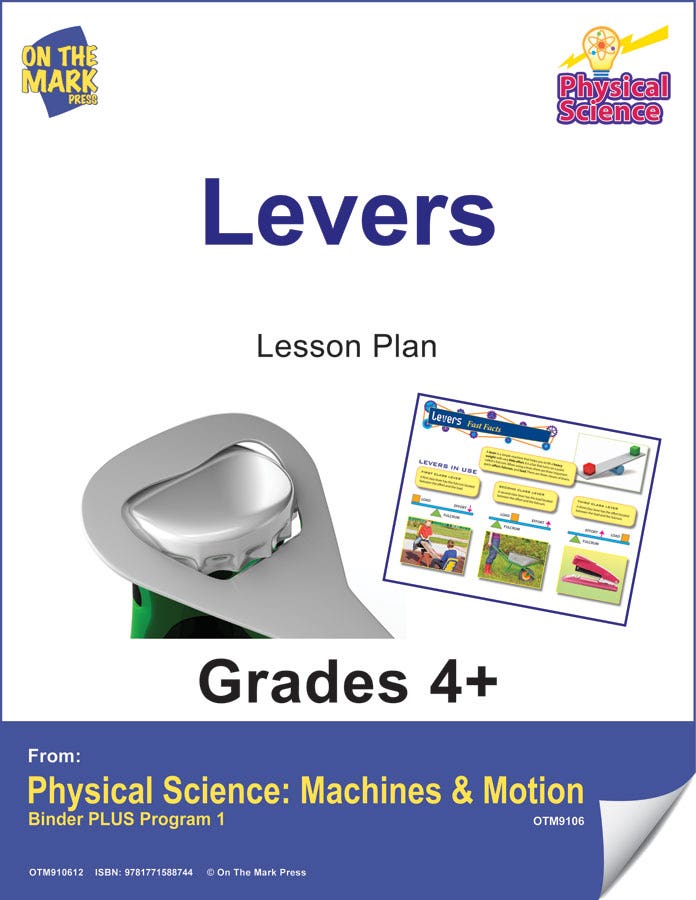 Physical Science - Levers e-lesson plan Ebook