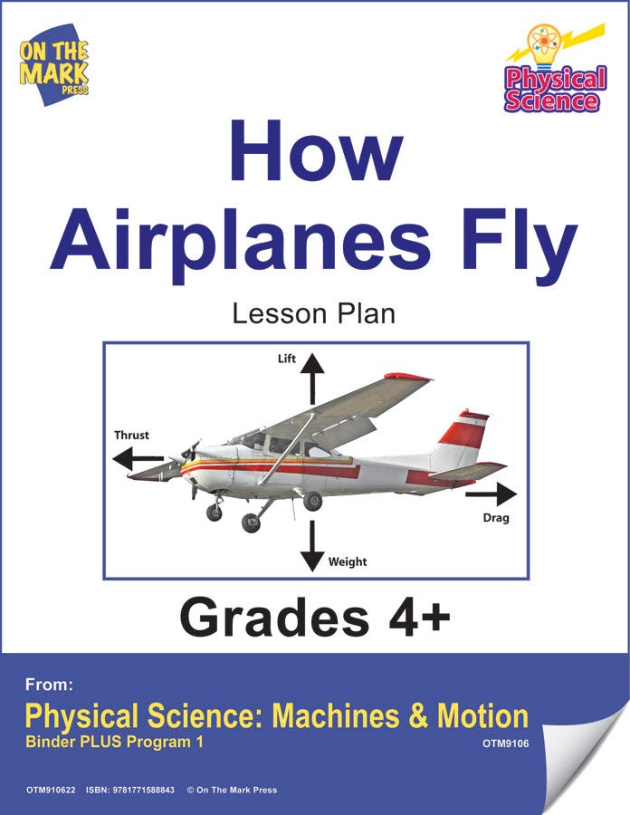 Physical Science - How Airplanes Fly e-lesson plan Ebook