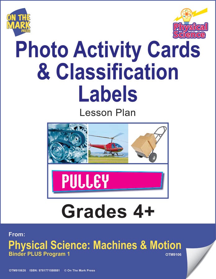 Physical Science - Photo Activity Cards & Classification Lab