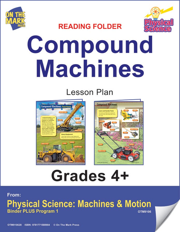 Physical Science - Reading Folder - Compound Machines Ebook