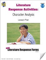 Literature Response Activities: Character Analysis Grades 4-