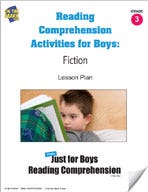 Reading Comprehension Activities for Boys: Fiction Grade 3 E