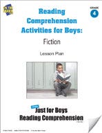 Reading Comprehension Activities for Boys: Fiction Grade 4 E