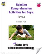Reading Comprehension Activities for Boys: Fiction Grade 7 E