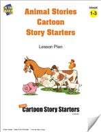 Animal Stories Cartoon Story Starters Grades 1-3 Ebook