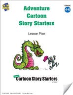 Adventure Cartoon Story Starters Grades 4-6 Ebook