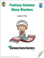 Fantasy Cartoon Story Starters Grades 4-6 Ebook