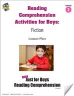 Reading Comprehension Activities for Boys: Fiction Grade 2 E