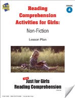Reading Comprehension Activities for Girls: Non-Fiction Grad