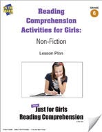 Reading Comprehension Activities for Girls: Non-Fiction Grad