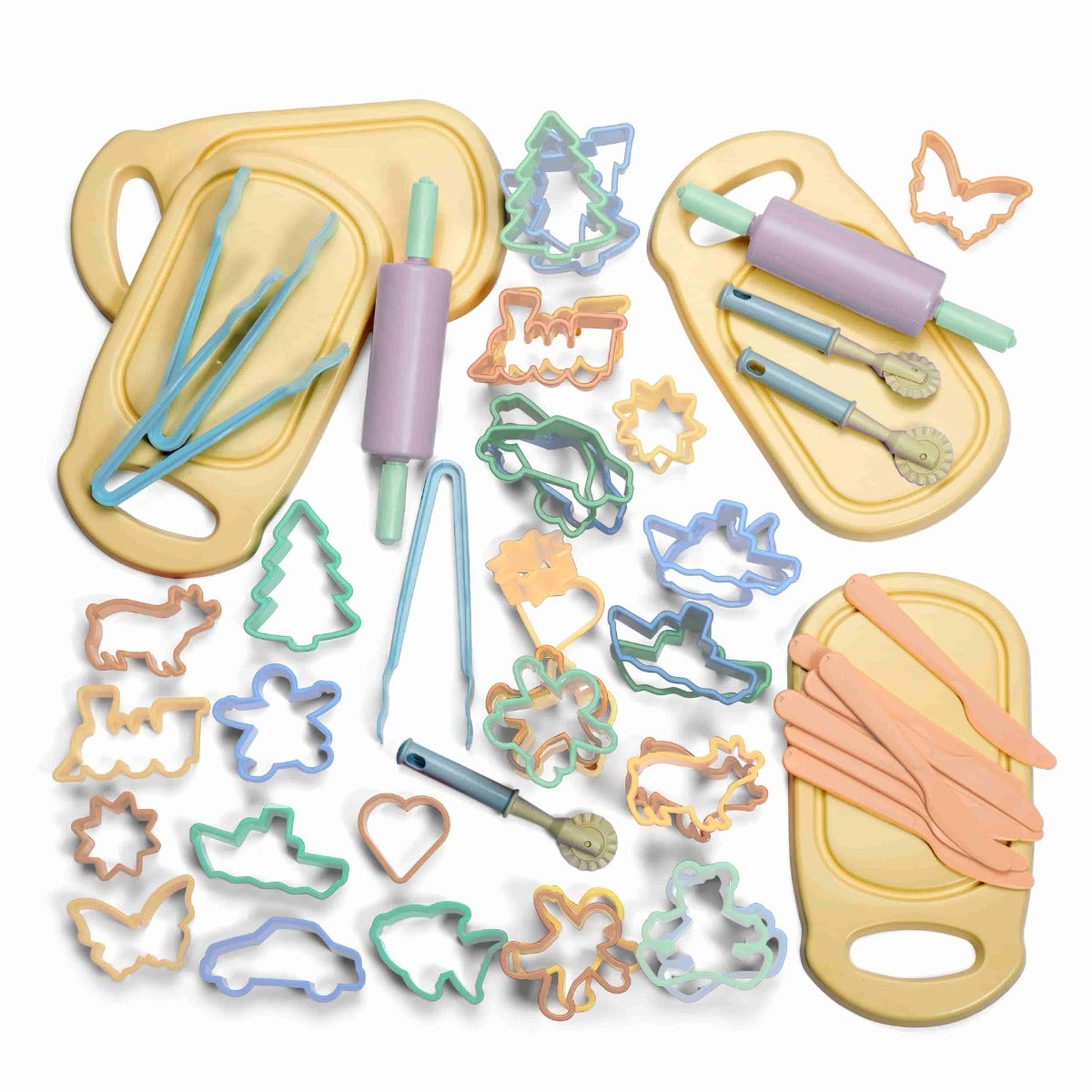 Pastel Play Dough Set Kindergarten
