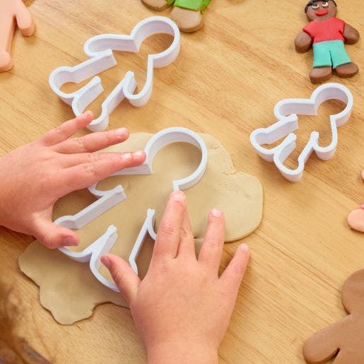 People Shape Dough Cutters Set of 5