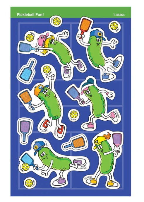 Pickleball Fun! superShapes Stickers Large