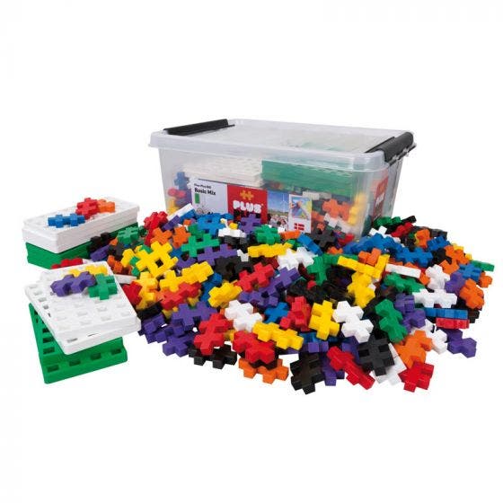 Plus-Plus Big 400 Educational & 10 Baseplates