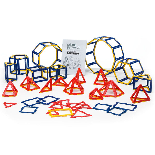 Polydron Frameworks Prism & Pyramid Set