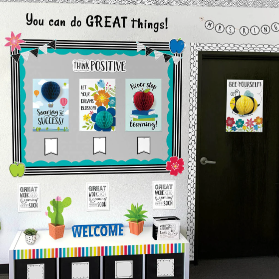Positive Mindset Inspire U 4-Poster Pack