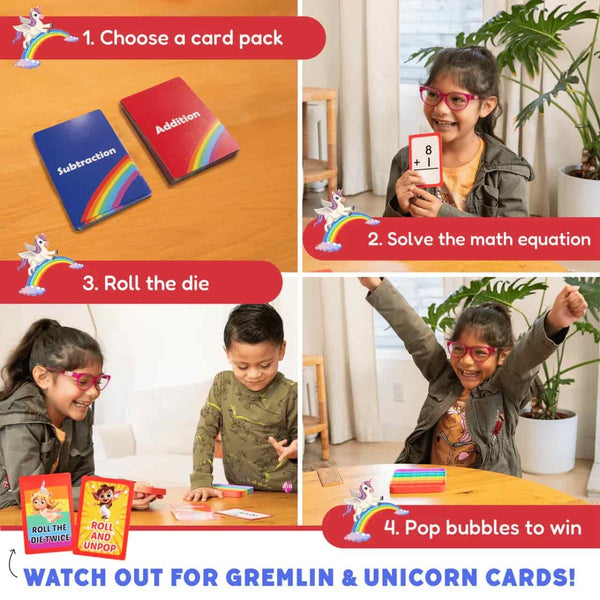 Pre-K & Kindergarten Addition & Subtraction Card Pack